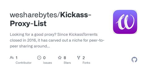 kickass proxy|GitHub .